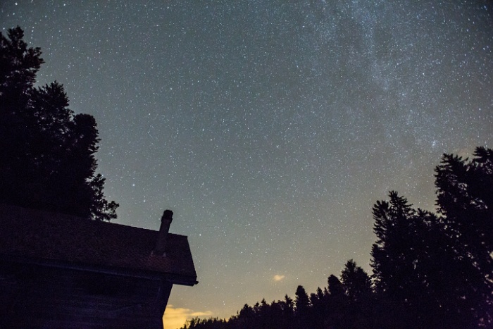 Ciel étoilé au chalet  - 017